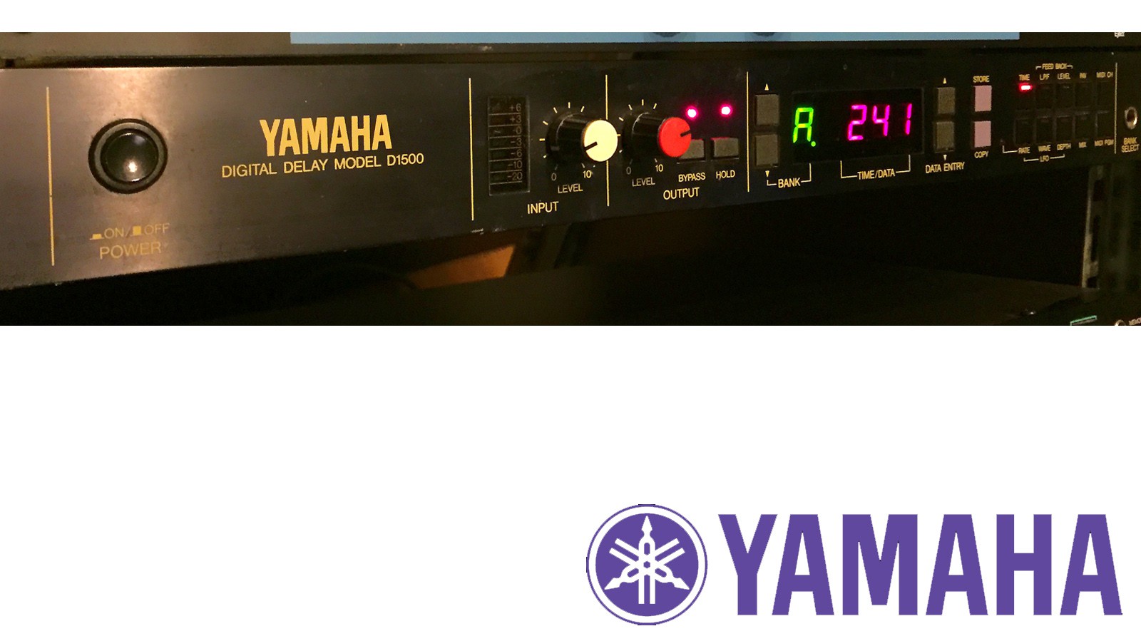 Yamaha D1500 Digital Delay